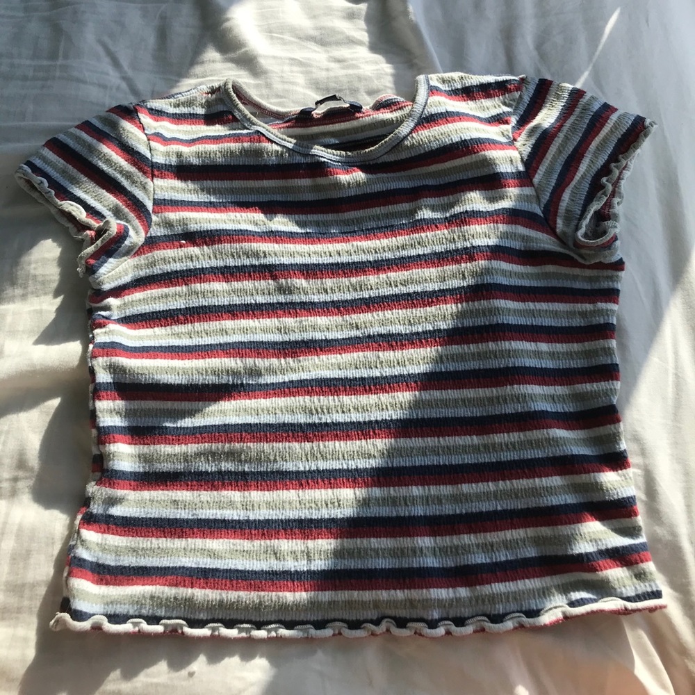 AMERICAN EAGLE striped tee shirt